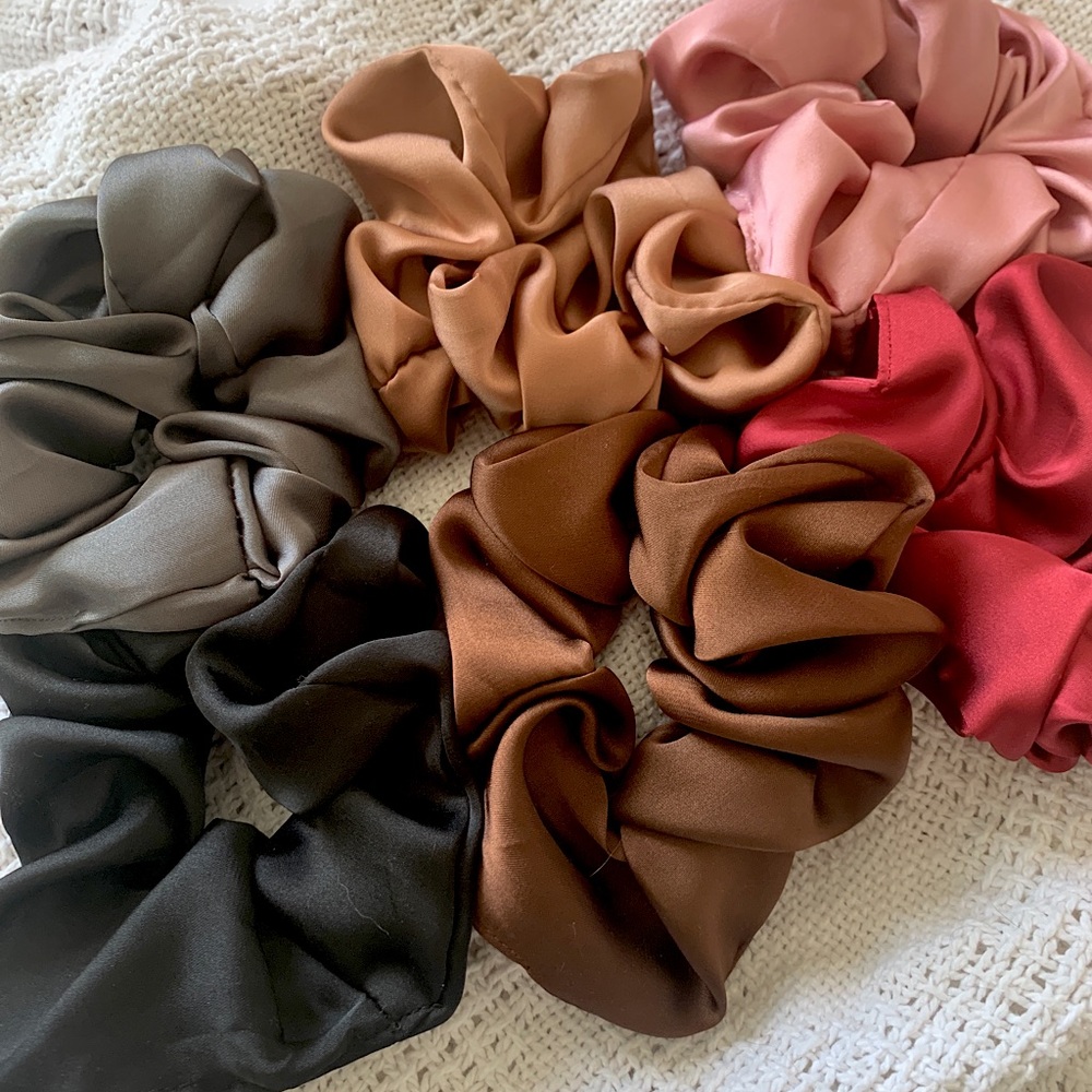Satin Scrunchies